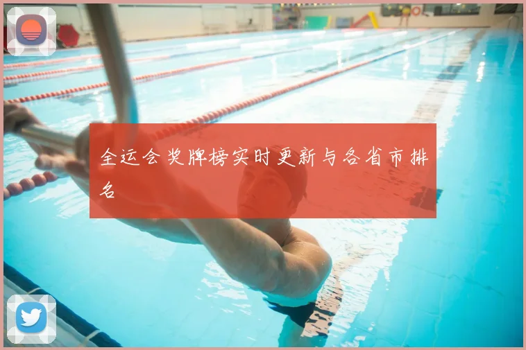 全运会奖牌榜实时更新与各省市排名