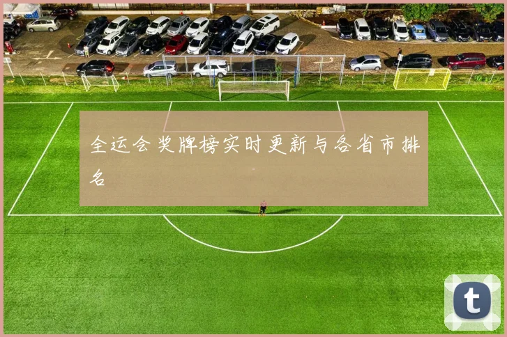全运会奖牌榜实时更新与各省市排名